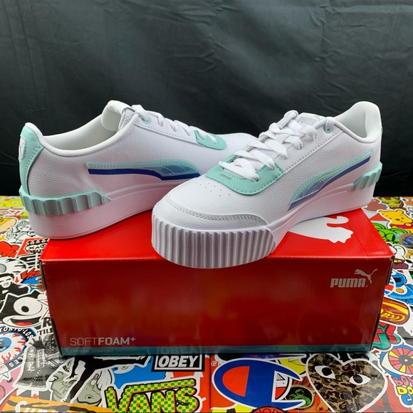 Puma Carina Lift Shadow Sneakers Womens - Picture 2 of 11